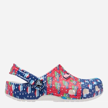 Подростковые кроксы-сабо для мальчика Crocs Classic Vineyard Vines Hldy Clog K 208022-94S 34-35 (J3) Разноцветные (1159809911)