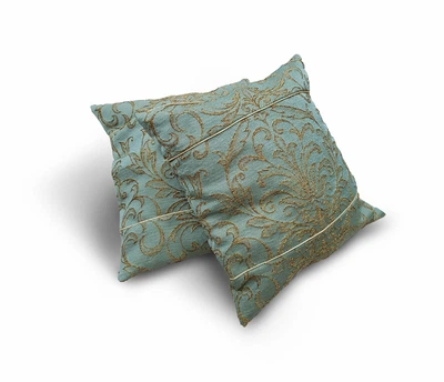 Комплект декоративних подушок Firanka Damask 32х32см 2шт бірюзові (п_0232)