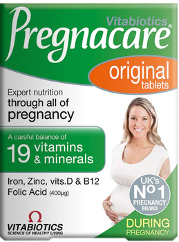 Дієтична добавка Vitabiotics Pregnacare Original для вагітних жінок 30 таблеток (5010058089785)