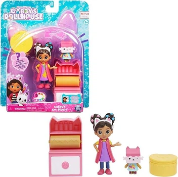 Набор фигурок Spin Master Gabby's Dollhouse Cattivity Pack Art Studio