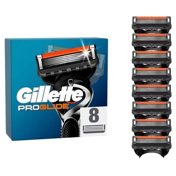 Сменные картриджи для бритья (лезвия кассеты) мужские Gillette Fusion 5 ProGlide 8 шт