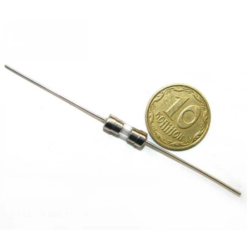 Запобіжник 3x10 T2A 250V Axial Lead Glass Fuse