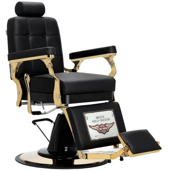 Парикмахерское кресло гидравлическое ENZO-9140G (ENZO-9185G) Kostas Barberking