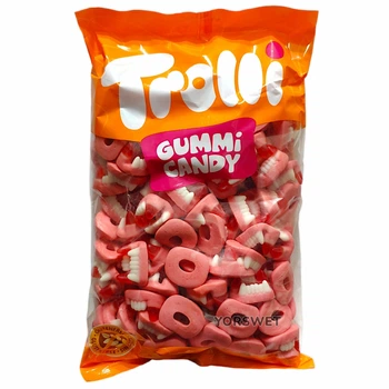 Жувальні цукерки TROLLI Зуби 1 кг (0239)