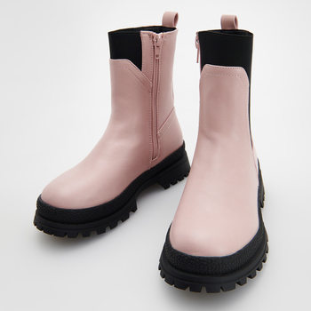 Детские демисезонные сапоги для девочки Reserved 4429P-03X 31 Pink/Black (5904749297958)
