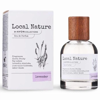 Женская парфюмерная вода Local Nature by Avon Collections Lavender 50 мл для Нее