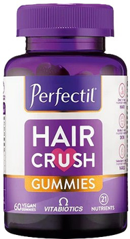 Suplement diety Vitabiotics Perfectil Hair Crush wspierający zdrowe włosy 60 żelków (5021265249473)