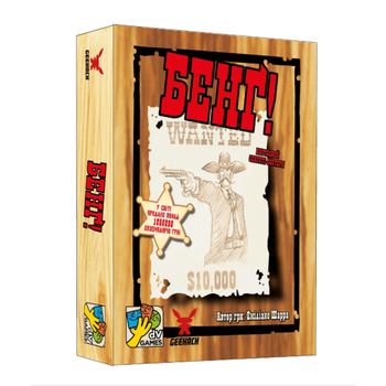 Настільна гра Geekach Games Бенґ! BANG! Бенг!