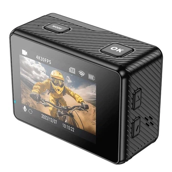 Спорт Камера HOCO dual color screen sports camera DV101 |4k, 120fps, wifi| 4865669