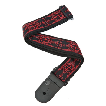 Ремень для гитары D'Addario Nylon Woven Guitar Strap Voodoo (50A12)