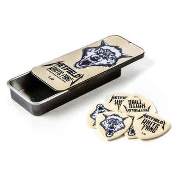 Медиатор Jim Dunlop White Fang Custom Flow Pick Tin 1.0mm 6 шт. (PH122T1.0)