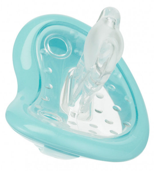 Пустушка Curaprox для дітей віком від 7 до 18 місяців Бірюзова (Babysoother turquoise size 1)