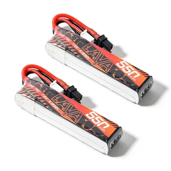 Комплект аккумуляторов BetaFPV Lava 2S 550mAh 75C (2PCS) – батареи для 2s FPV дронов (2 шт.)