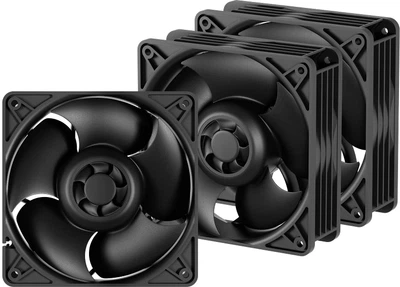 Набор вентиляторов Arctic S12038-4K Black (ACFAN00303A)