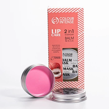 Бальзам-маска для губ живильна Colour Intense Lip Care Лічі