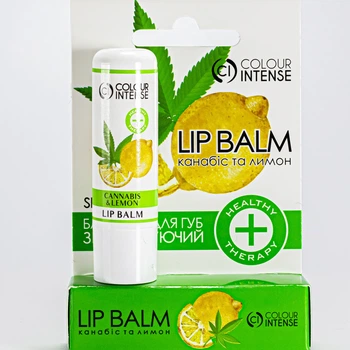 Бальзам для губ Colour Intense Healthy Therapy SPF15 LB-HT №01 Каннабис и Лимон