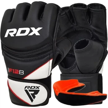 Рукавиці для ММА RDX F12 Model GGRF Black S (капа в комплекті)