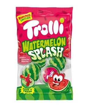 Желейные арбузы с жидким центром Trolli Watermelon Splash 75g