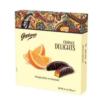 Апельсинове желе в шоколаді Goplana Delights 190g