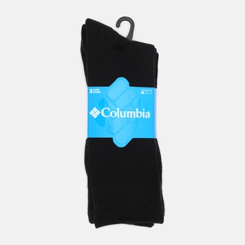 Набор женских носков высоких хлопковых Columbia New Cotton Half Cusion 3 Pack NCHCS3P-AS S (35-38) 3 пары Голубой/Серый (5391201086562)