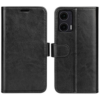 Класичний чохол-книжка Deexe Wallet Style для Motorola Moto G35 - Black