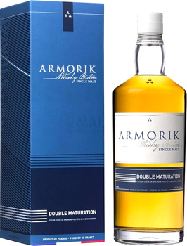 Віскі Armorik Double Matured 0.7 л 46% в подарунковій упаковці (3233990004483)