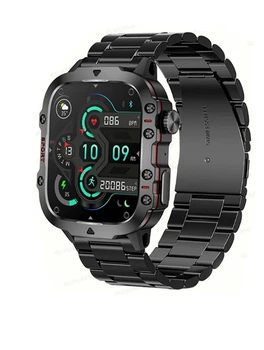 Тактичний розумний годинник з GPS Corband OutDoor Black Steel