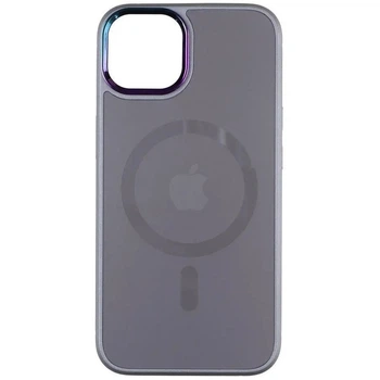 Чохол Fiji MagSafe AG ​​для Apple iPhone 13 Pro протиударний сірий бампер