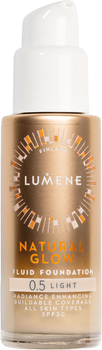 Тонуючий флюїд Lumene Natural Glow Fluid Foundation SPF 20 0.5 Light 30 мл (6412600832617)