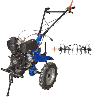 Мотоблок Powercraft МБ2060Д (4.00-10) + фреза