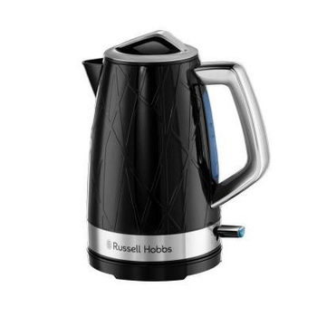 Електрочайник Russell Hobbs Structure 1.7л пластик чорно-сріблястий