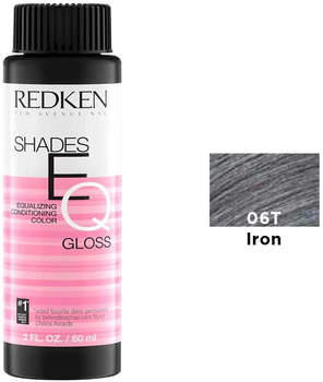 Фарба для волосся Redken Shades Eq Hair Gloss Equalizing Conditioning Color 06T Iron 60 мл (743877060721)