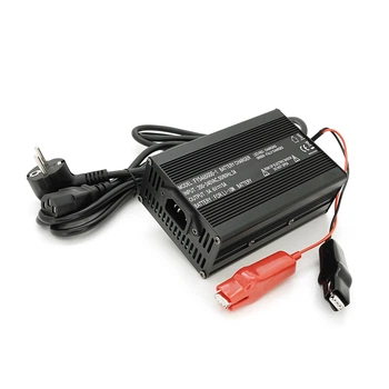 Зарядное устройство для Li-ion аккумуляторов 48V (54.6V) 13S 5А крокодилы 135х90х50мм