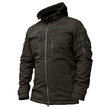 Куртка SoftShell + Толстовка флісова Armoline DIVISION Olive. XL