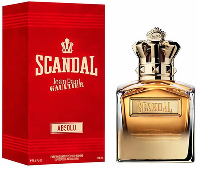 Woda perfumowana męska Jean Paul Gaultier Scandal Absolu 150 ml (8435415080392)