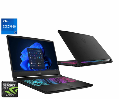 Ноутбук (2024) геймерский MSI Katana 17 i7-13620H / 32GB / 1TB / RTX4060 / 17.3" 144Hz