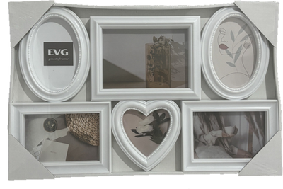 Мультирамка EVG Inno White Collage 6 (ZB-6-3250)