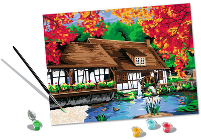 Malowanie po numerach Ravensburger CreArt Młyn 30 x 40 cm (4005556235469)