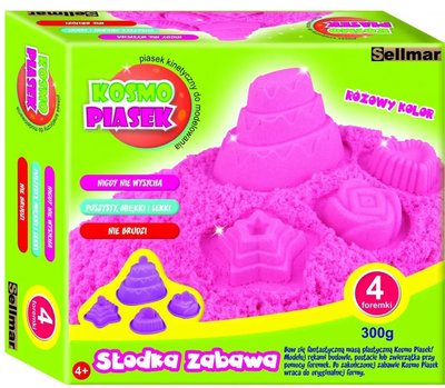 Zestaw kreatywny Sellmar Kosmo Piasek Słodka zabawa 300 g (5902020351573)