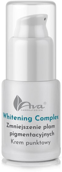 Krem punktowy do twarzy Ava Laboratorium Whitening Complex Intensive Care na plamy pigmentacyjne 15 ml (5906323006826)