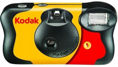 Одноразовий фотоапарат Kodak Camera Fun Saver 27+12 знімків Yellow (5011373920944)