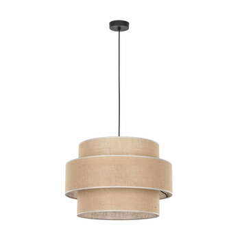 Люстра подвесная CALISTO 5402 TK-Lighting черный / бежевый