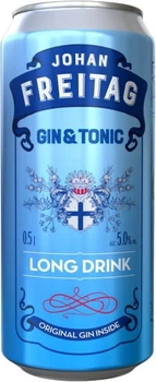 Алкогольный напиток Johan Freitag Gin & Tonic 5% 0.5 л (4750142007097)