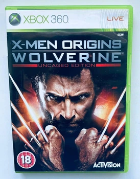 X-Men Origins Wolverine Uncaged Edition, английская версия - диск для Xbox 360, Б/У