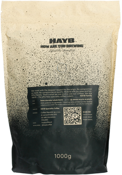 Кава в зернах Hayb Brasil Espresso Dark 1 кг (5904844570192)