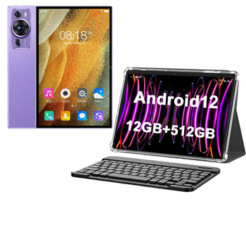 Планшет ADVEPRO P60Pro 12GB+512GB 10.1 дюймів фіолетовий Android 12 Дзвінок 5G кабінетне навчання HD екран