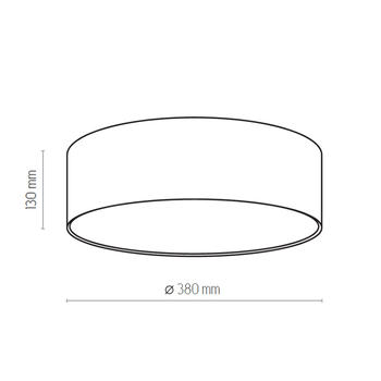 Люстра потолочная RONDO kids 3229 TK-Lighting белый / голубой