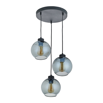 Люстра подвесная Cubus graphite 2819 TK-Lighting черный / графит, дымчатый, прозрачный