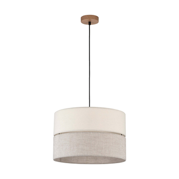 Люстра подвесная ECO 5772 TK-Lighting бежевый, дерево, черный / бежевый