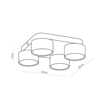 Светильник спотовый SPACE 3401 TK-Lighting черный